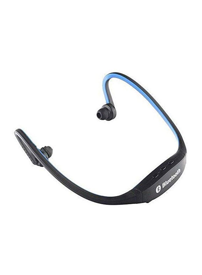Bluetooth On-Ear Neckband Headphones Black/Blue