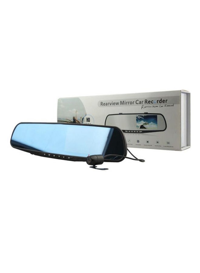 LCD Rearview Mirror DVR Dual Lens Front Rear…
