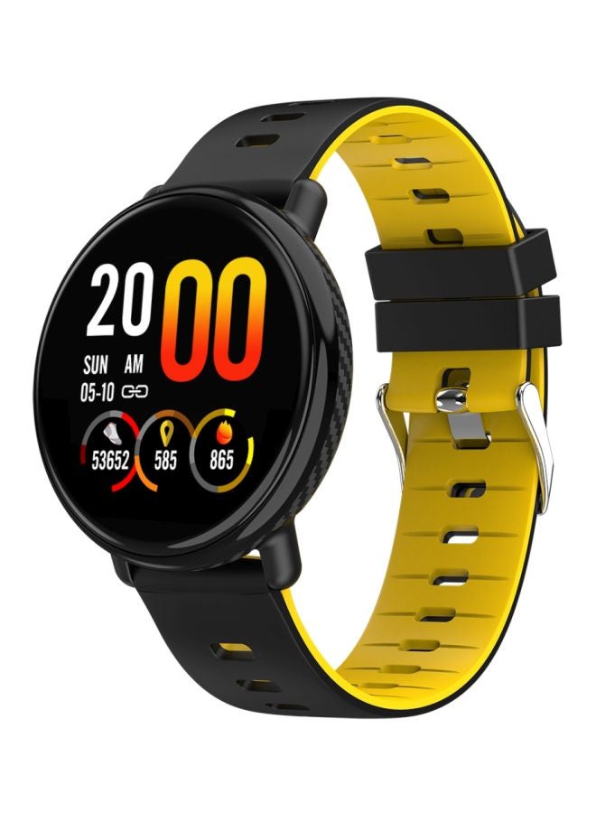 230.0 mAh K1 Bluetooth Smartwatch Black/Yellow