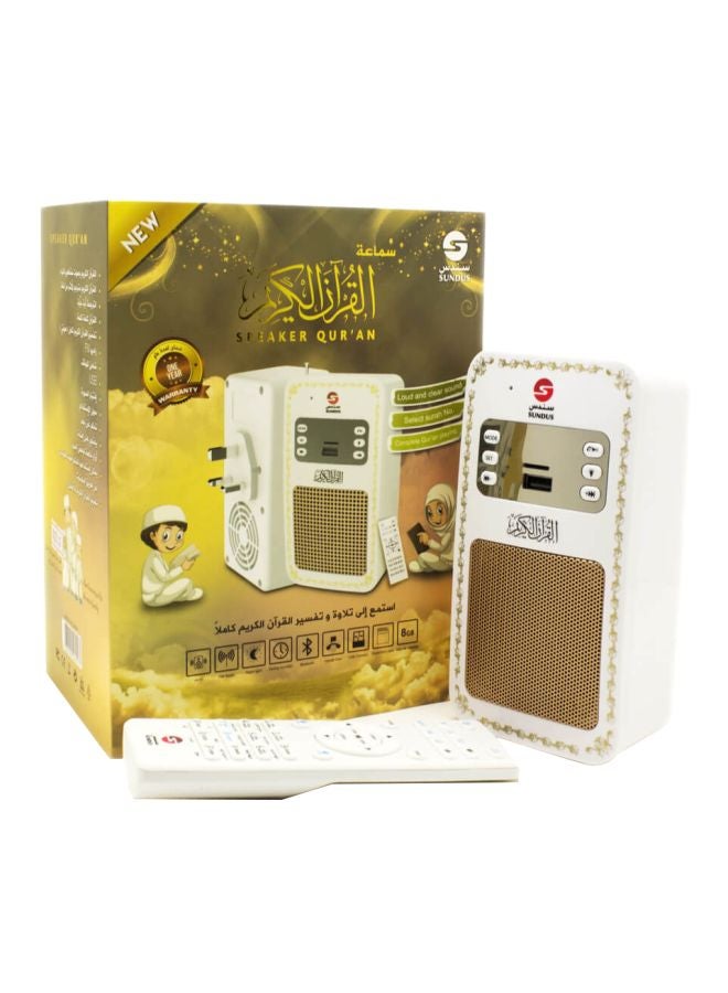 Compare Portable Bluetooth Quran Speaker White at KSA Price