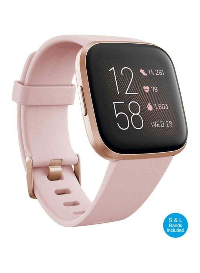 Compare 170.0 mAh Versa 2 NFC Smartwatch PetalCopper Rose Aluminum at KSA Price