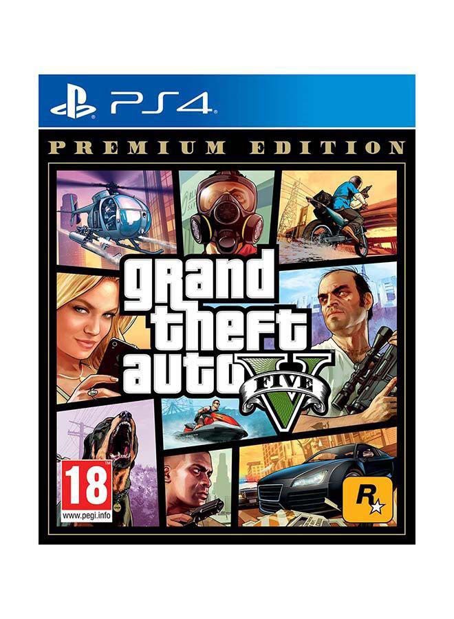 Compare Grand Theft Auto V  Premium Edition  PlayStation 4  Action & Shooter  PlayStation 4 PS4 at KSA Price