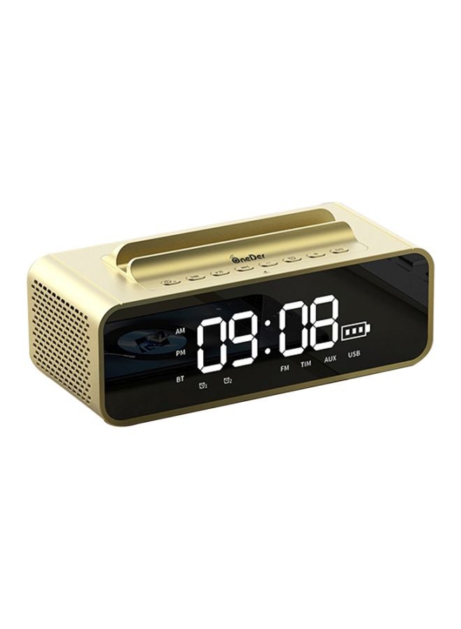 Compare Wireless Bluetooth Speaker With Mic Gold at KSA Price