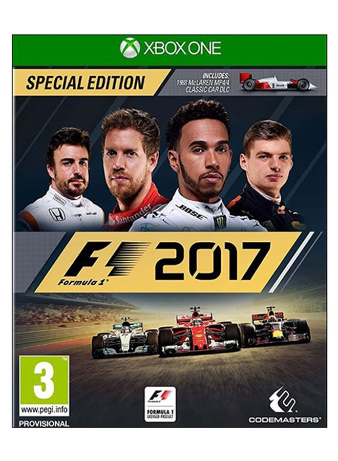 Compare F1 2017 Special Edition  Xbox One  Racing  Xbox One at KSA Price