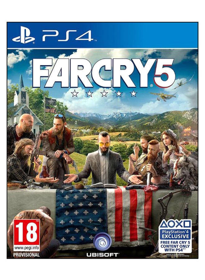 Compare Far Cry 5 Intl Version  action_shooter  playstation_4_ps4 at KSA Price
