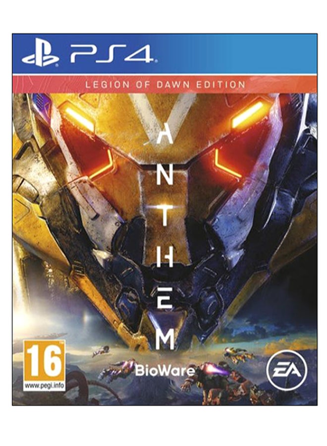 Compare Anthem Legion Of Dawn Edition  PlayStation 4  role_playing  playstation_4_ps4 at KSA Price