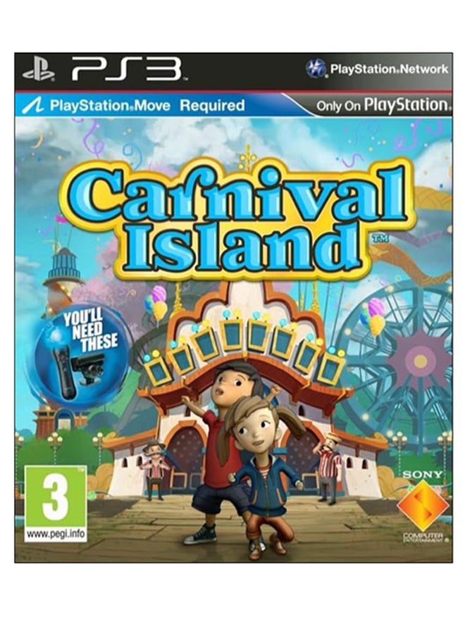 Compare Carnival Island Intl Version  music_dancing  playstation_3_ps3 at KSA Price