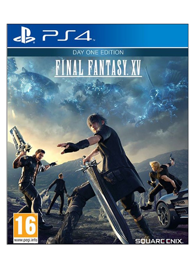 Compare Final Fantasy XV Day One Edition  PlayStation 4  action_shooter  playstation_4_ps4 at KSA Price