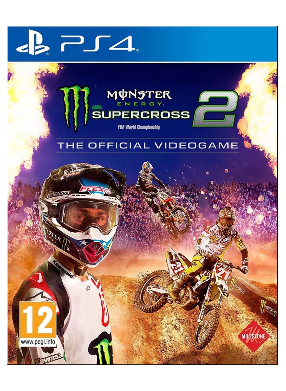 Compare Monster Energy Supercross 2  PlayStation 4  racing  playstation_4_ps4 at KSA Price