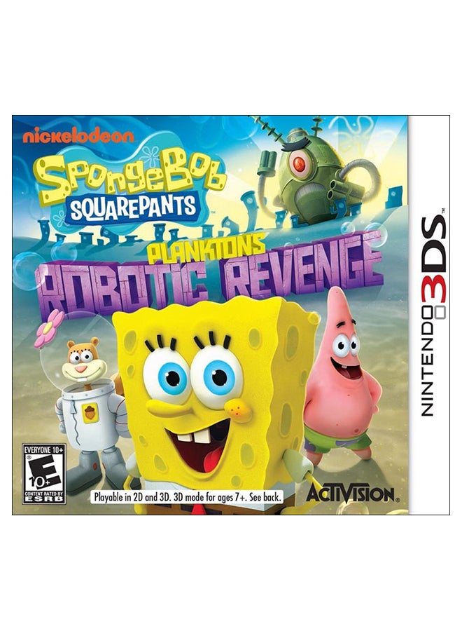Compare SpongeBob SquarePants Planktons Robotic Revenge Intl Version  action_shooter  nintendo_3ds at KSA Price