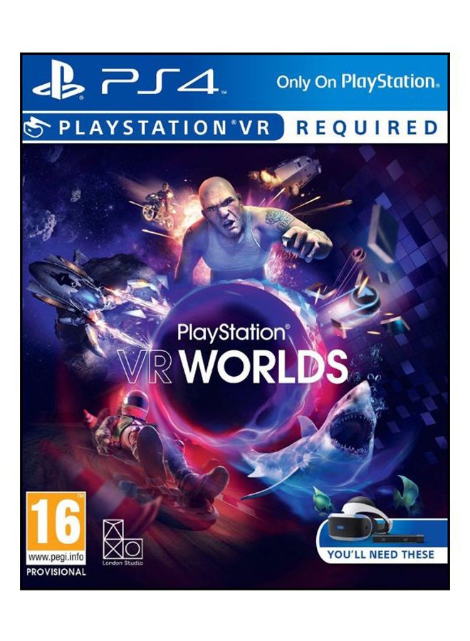 Compare PlayStation VR Worlds  PlayStation 4  adventure  playstation_4_ps4 at KSA Price