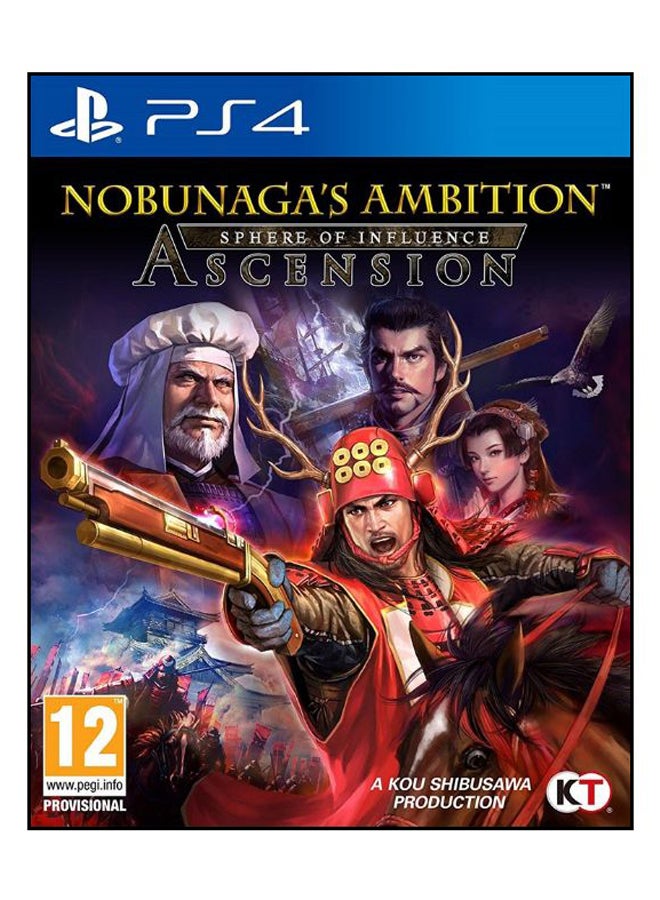 Compare Nobunagas Ambition Sphere Of Influence Ascension  PlayStation 4  action_shooter  playstation_4_ps4 at KSA Price