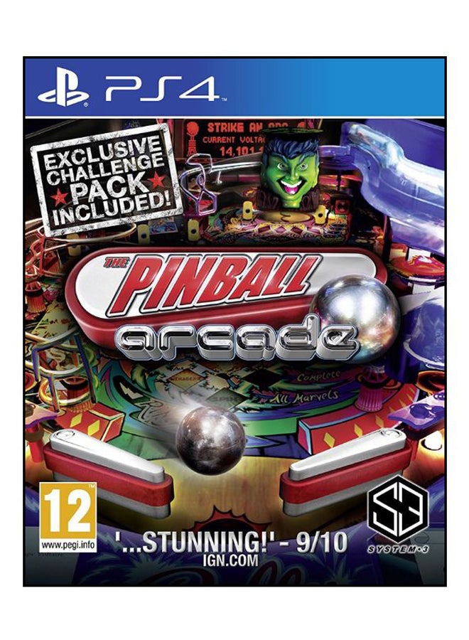 Compare Pinball Arcade  PlayStation 4  Arcade & Platform  PlayStation 4 PS4 at KSA Price
