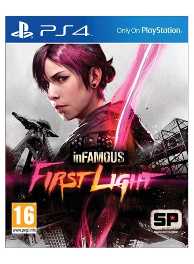 Compare Infamous First Light  PlayStation 4  action_shooter  playstation_4_ps4 at KSA Price