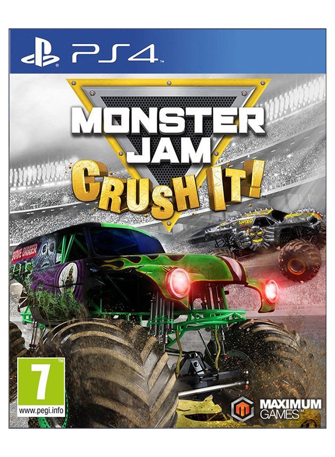 Compare Monster Jam: Crush It Intl Version  Racing  PlayStation 4 PS4 at KSA Price