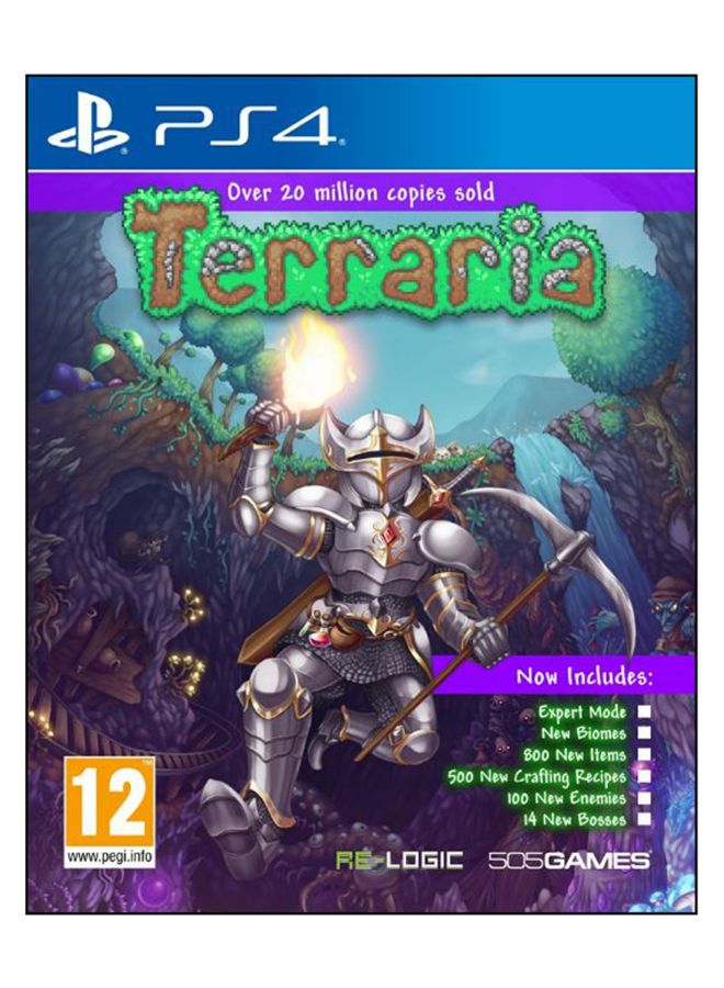 Compare Terraria  Adventure  PlayStation 4 PS4  Adventure  PlayStation 4 PS4 at KSA Price