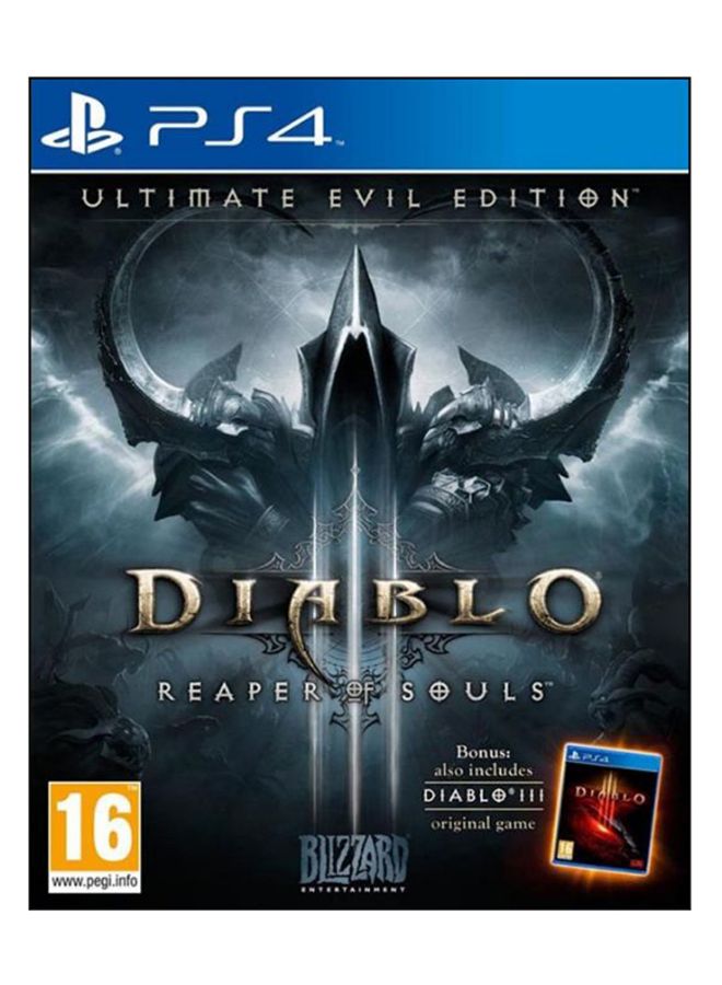 Compare Diablo III Reaper Of Souls Ultimate Evil Edition  PlayStation 4  Adventure  PlayStation 4 PS4 at KSA Price