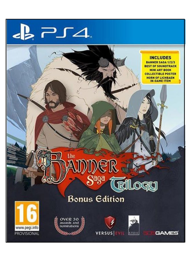 Compare The Banner Saga Trilogy  Intl Version  Adventure  PlayStation 4 PS4 at KSA Price