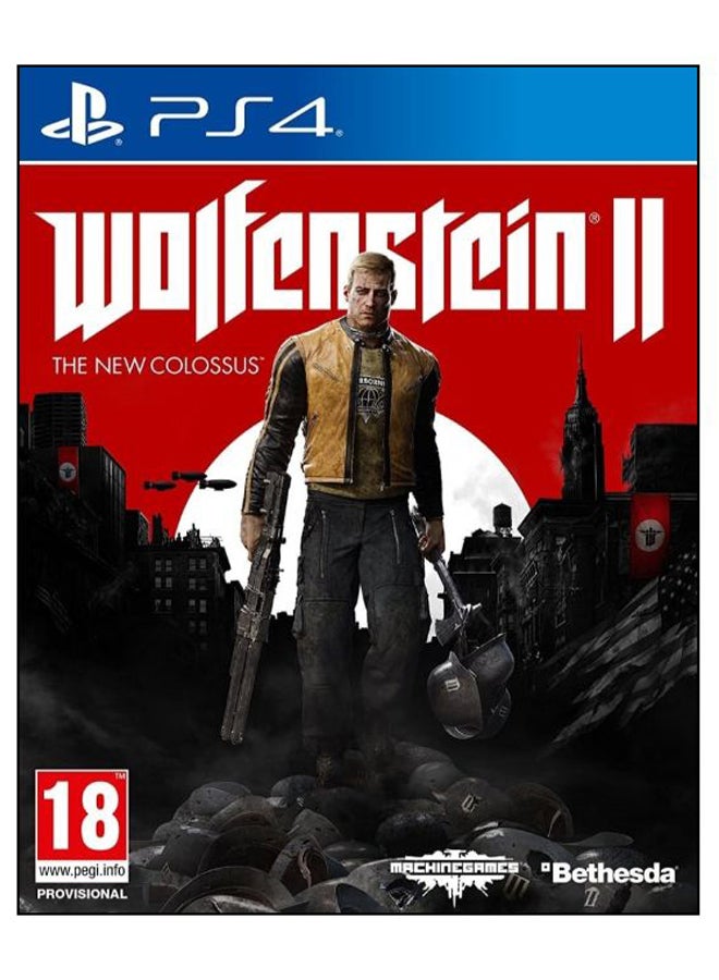 Compare Wolfenstein II  PlayStation 4  action_shooter  playstation_4_ps4 at KSA Price