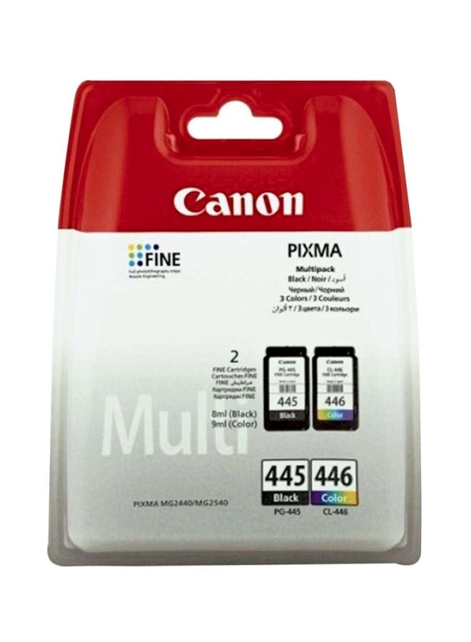 Compare Pg445 and Cl446 Combo Pack for Ip2840 Mg2440 Mg2540 Mg2940 Printers 445 Black446 Color at KSA Price