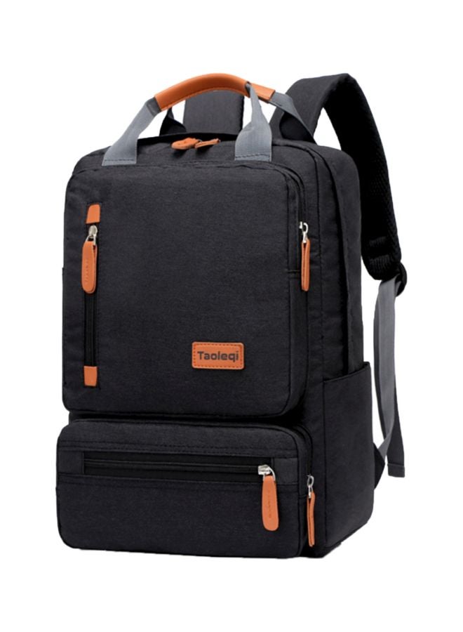 Compare Laptop Backpack With USB Port BlackGreyOrange at KSA Price