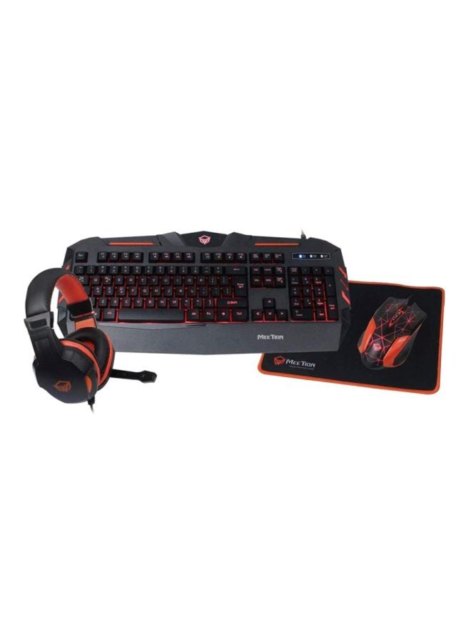 Meetion C500 – 4-in1 Combo Gaming Keyboard, Mouse…