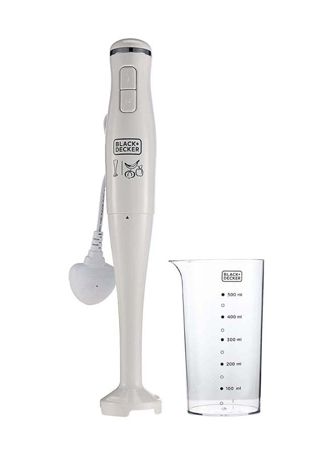 Compare Stick Hand Blender with Calibrated Beaker and Dual Variable Speed Control SB2500B5 White at KSA Price