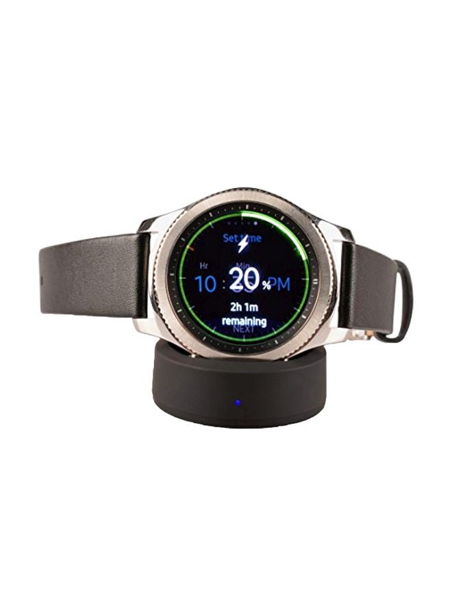 Compare Wireless Charging Dock Cradle For Samsung Gear S3S2 Black at KSA Price