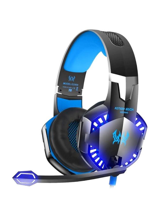 G2000 Over-ear Wired Gaming Headset With Mic