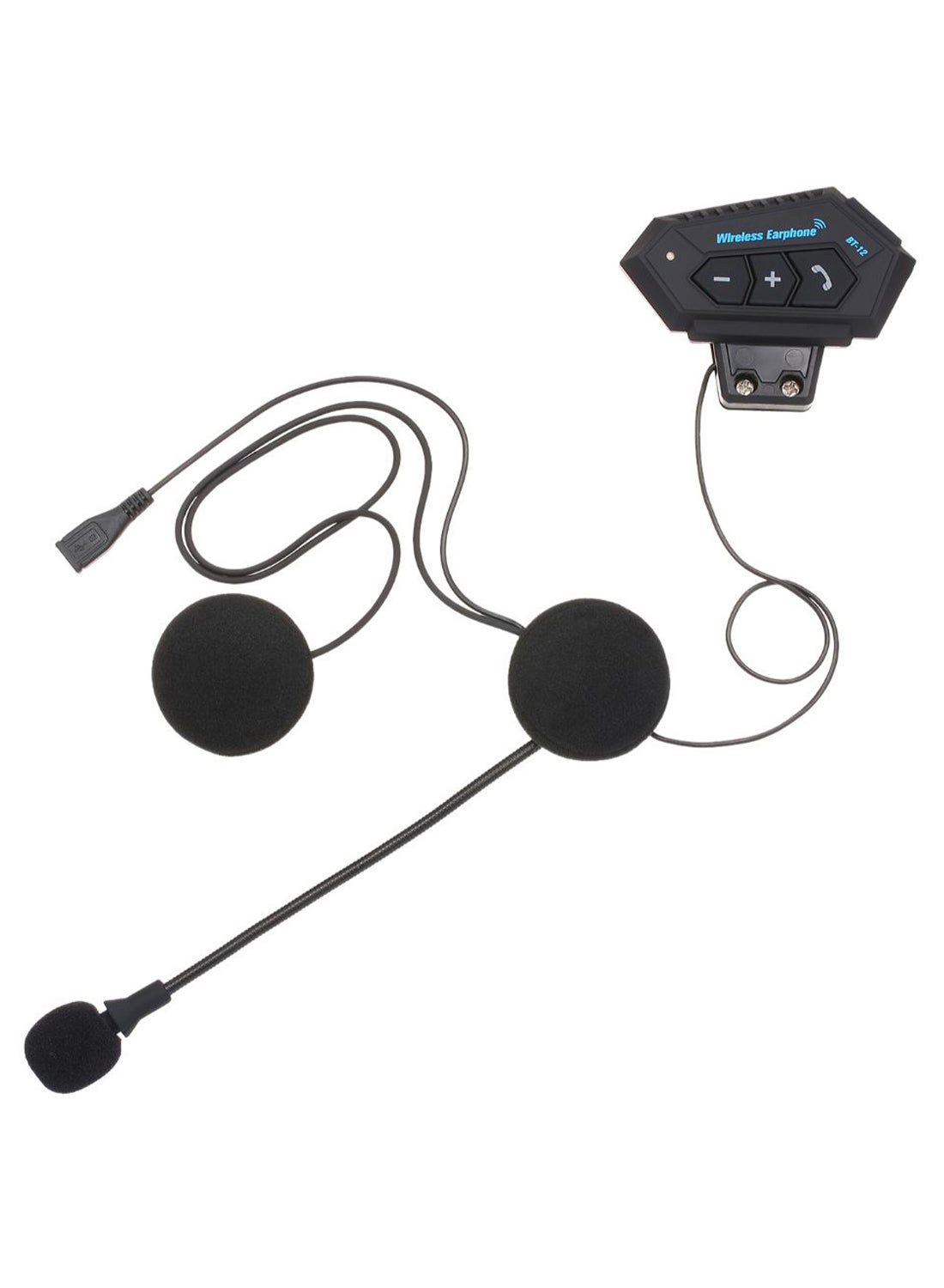 Bluetooth Wireless On-Ear Helmet Headphone With Microphone…