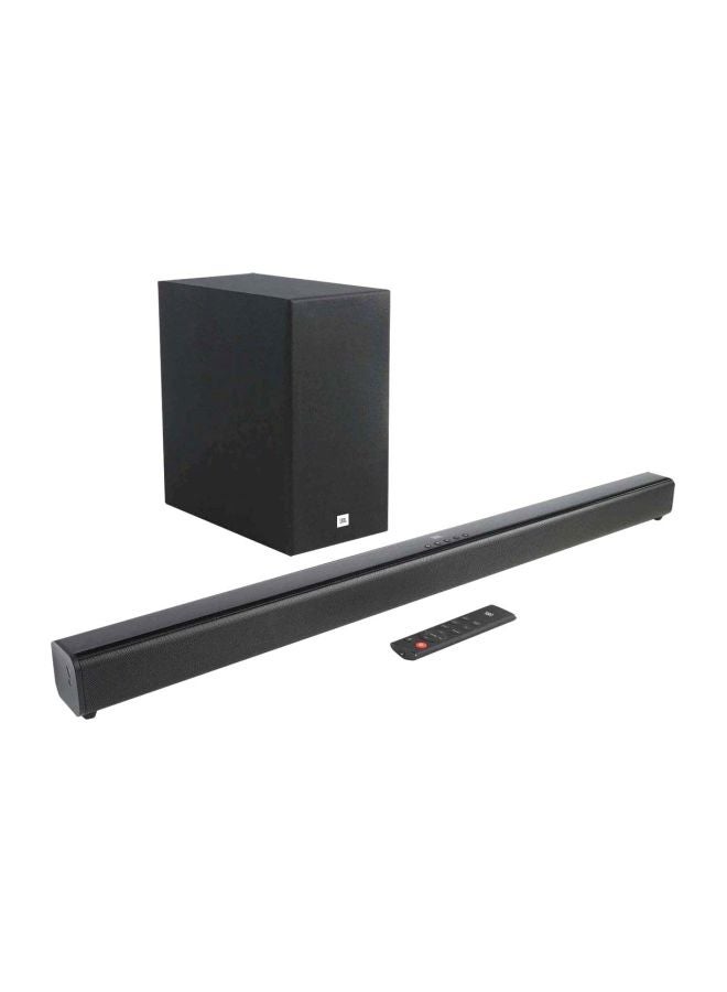 Compare 2.1Channel Soundbar With Wireless Subwoofer SB160 Black at KSA Price