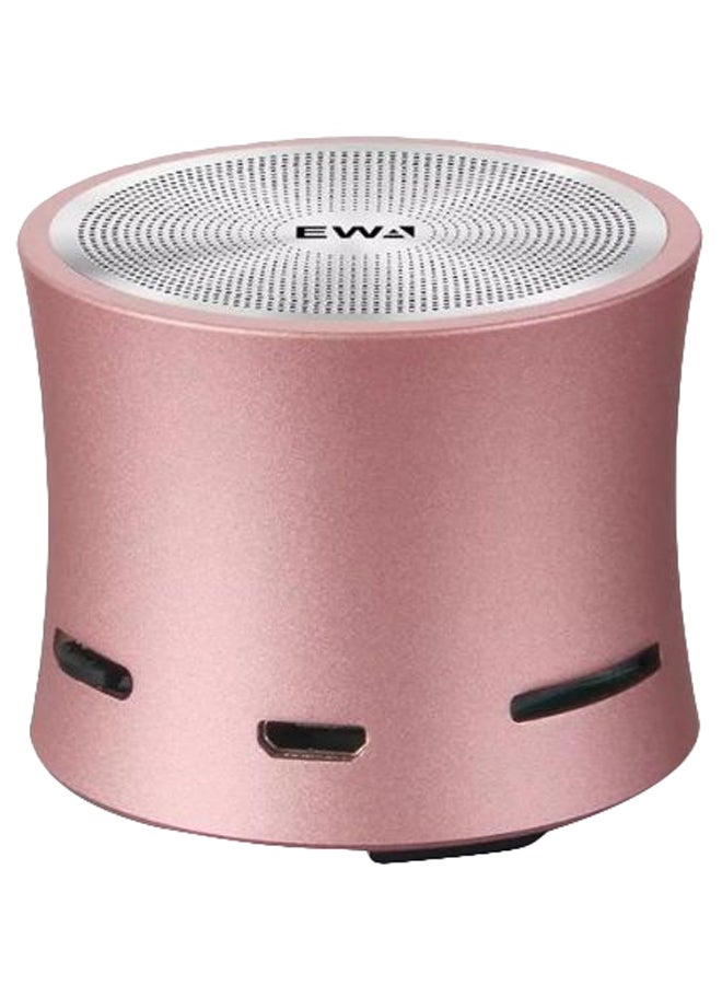 Compare A104 Portable Bluetooth Stereo Multimedia Speaker PinkSilver at KSA Price