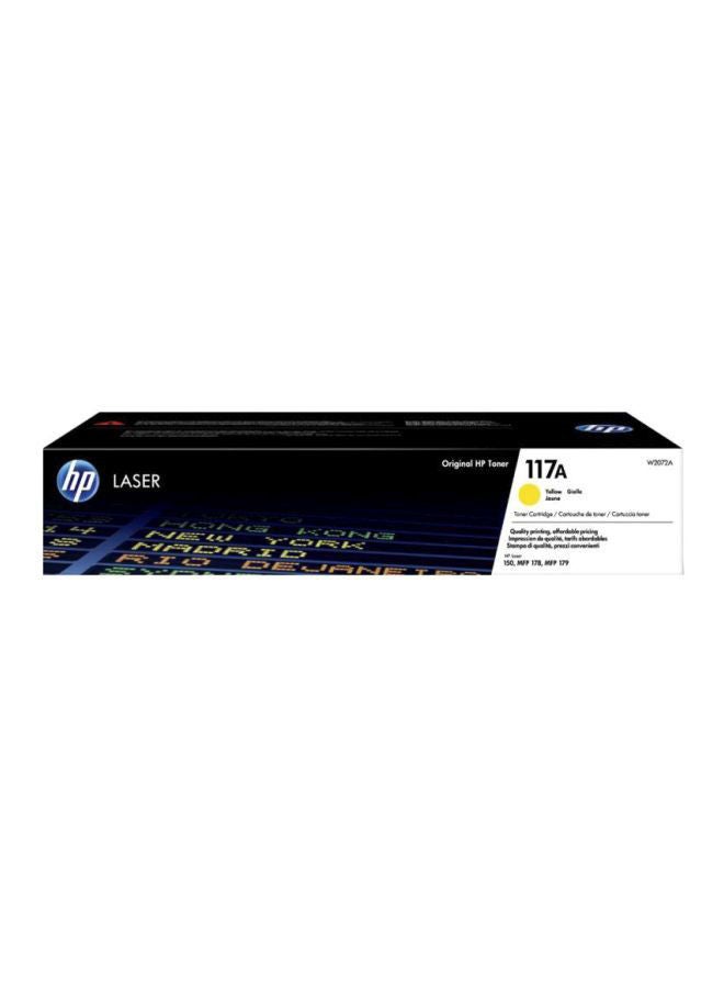 Original Laser Toner Cartridge W2072A Yellow