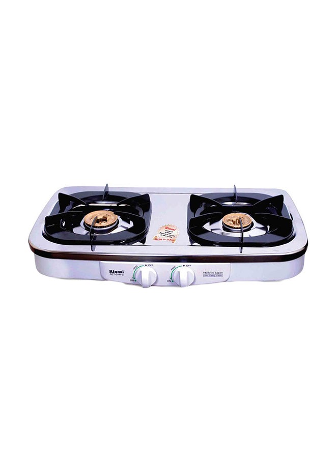 Compare 2Burner Table Top Gas Stove RET2KRS Silver at KSA Price