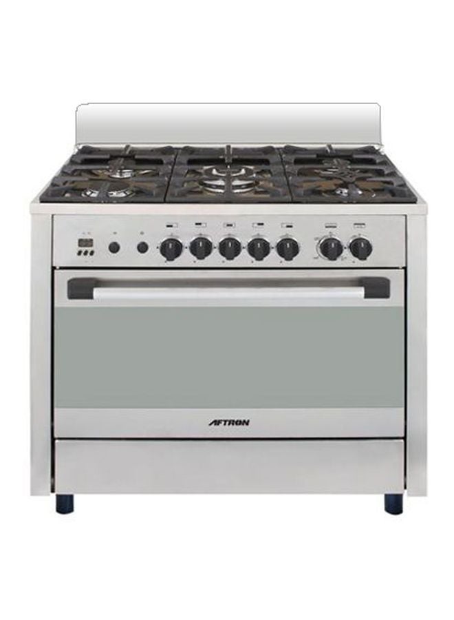 Compare 5Burner Cooking Range AFGR9060FESD WhiteBlack at KSA Price