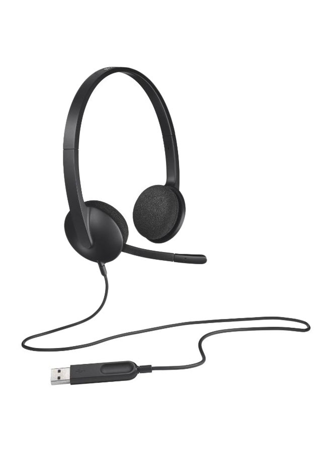 H340 USB Headset, Plug And Play, Noise Cancelling…