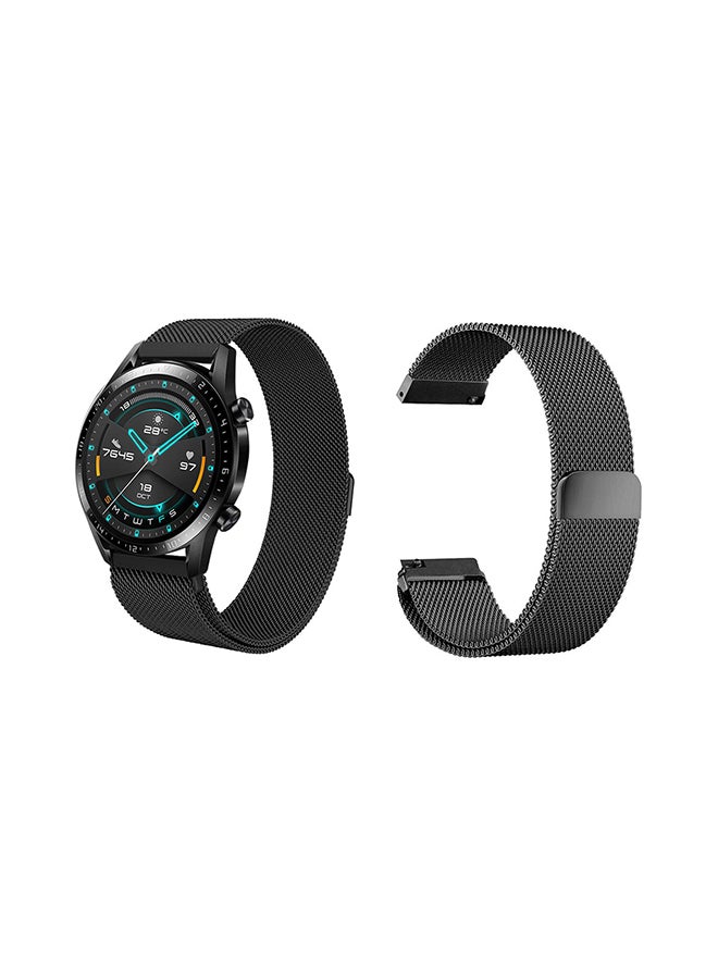 Compare Replacement Band For Huawei Watch GT2 Black at KSA Price