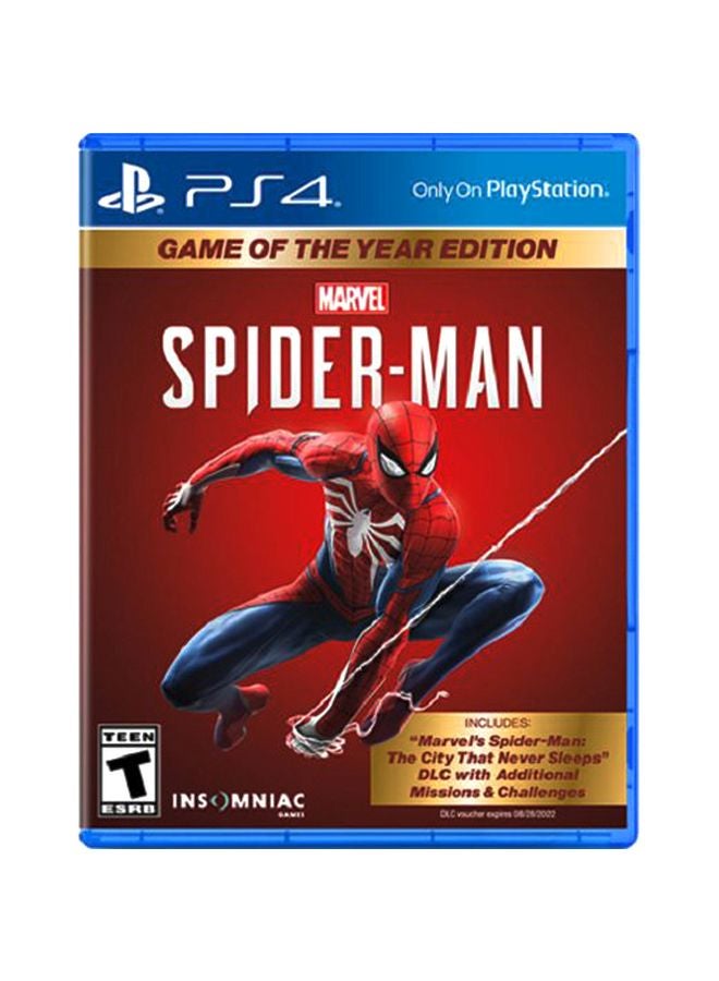 Marvel Spider Man Game Of The Year Edition…