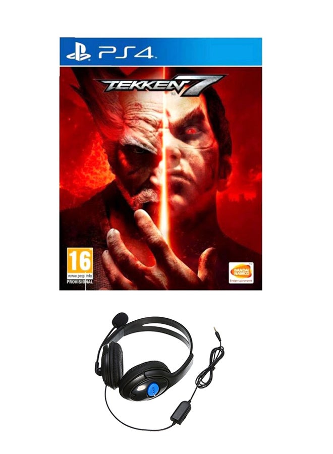 Compare Tekken 7 Gaming Headphone With Microphone For Sony Ps4  arcade_platform  playstation_4_ps4 at KSA Price