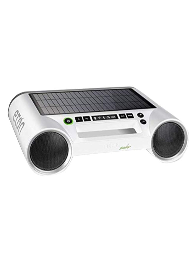 Compare Portable Bluetooth Sound System With Solar Panel WhiteBlack at KSA Price