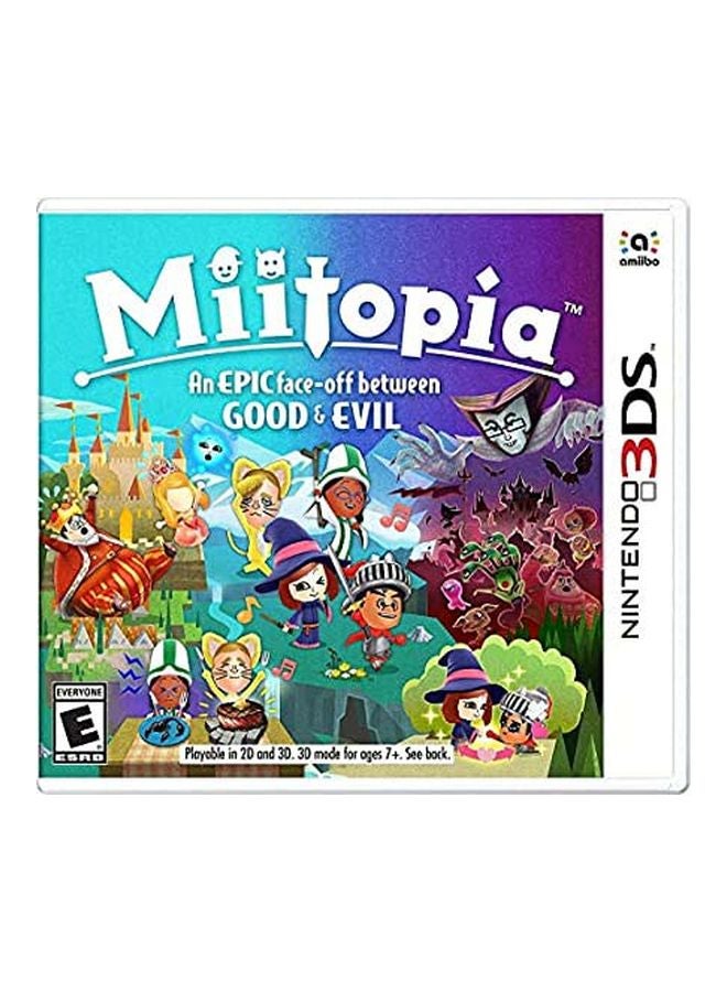 Compare Miitopia: An Epic FaceOff Between Good And Evil Intl Version  Adventure  Nintendo 3DS at KSA Price