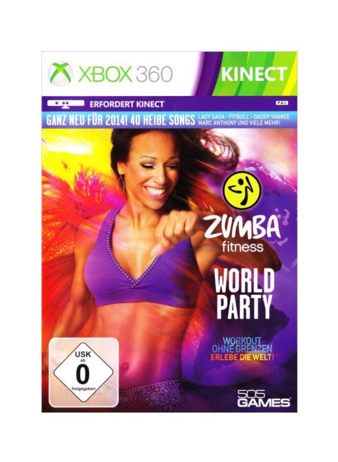Compare Zumba Fitness : World Party  XBOX 360  fitness  xbox_360 at KSA Price