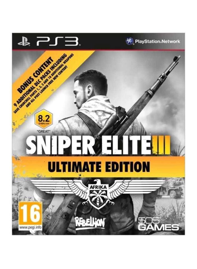Compare Sniper Elite III: Ultimate Edition Intl Version  action_shooter  playstation_3_ps3 at KSA Price