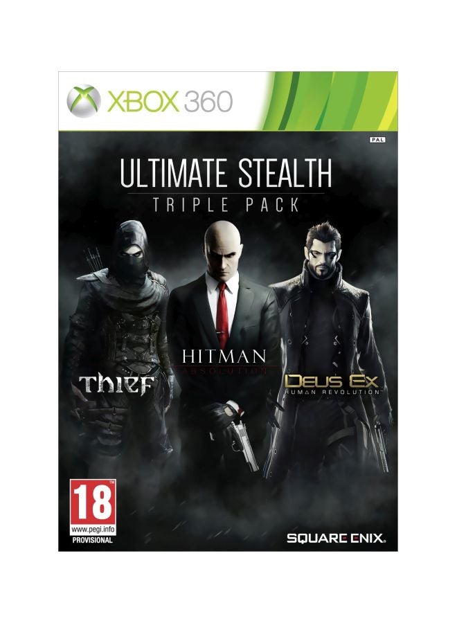 Compare Ultimate Stealth Triple Pack: Hitman Absolution + Thief + Deux Ex  Xbox 360 at KSA Price