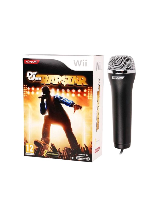 Compare Def Jam Rapstar  Nintendo Wii With Mic  music_dancing  nintendo_wii at KSA Price