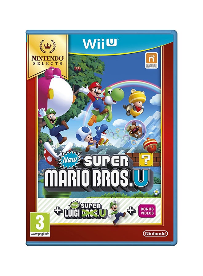Compare New Super Mario Bros. U And New Super LuigiIntl Version  Nintendo Wii U at KSA Price