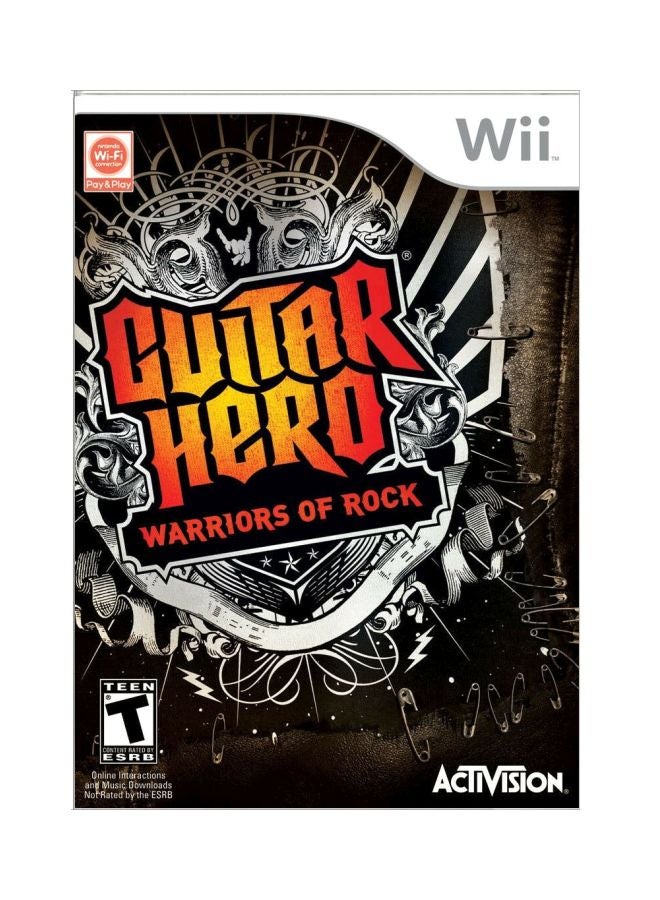 Compare Guitar Hero: Warriors Of Rock Intl Version  Music & Dancing  Nintendo Wii at KSA Price