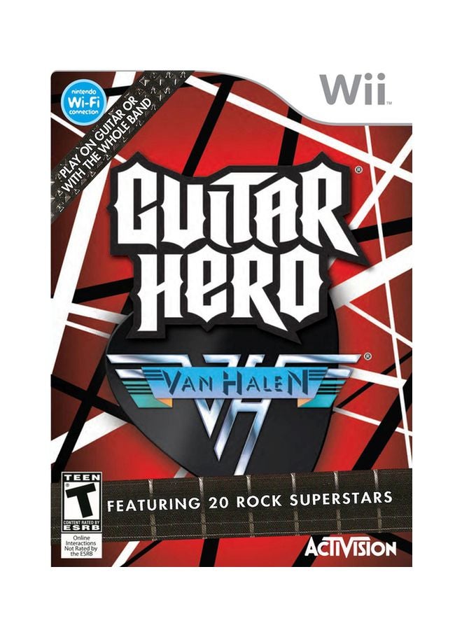 Compare Guitar Hero Van Halen Intl Version  music_dancing  nintendo_wii at KSA Price