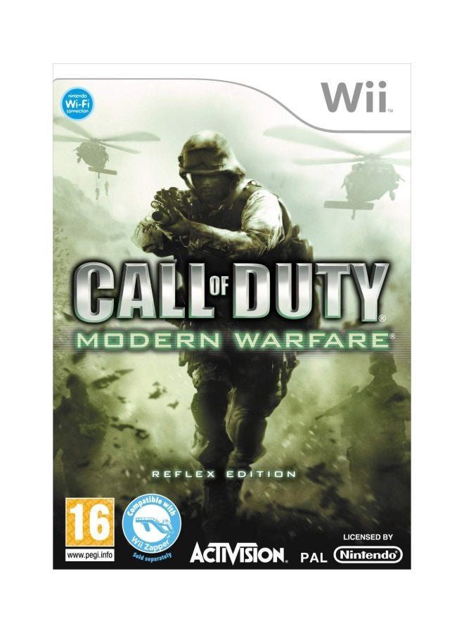 Compare Call Of Duty: Modern Warfare Reflex Edition Intl Version  action_shooter  nintendo_wii at KSA Price
