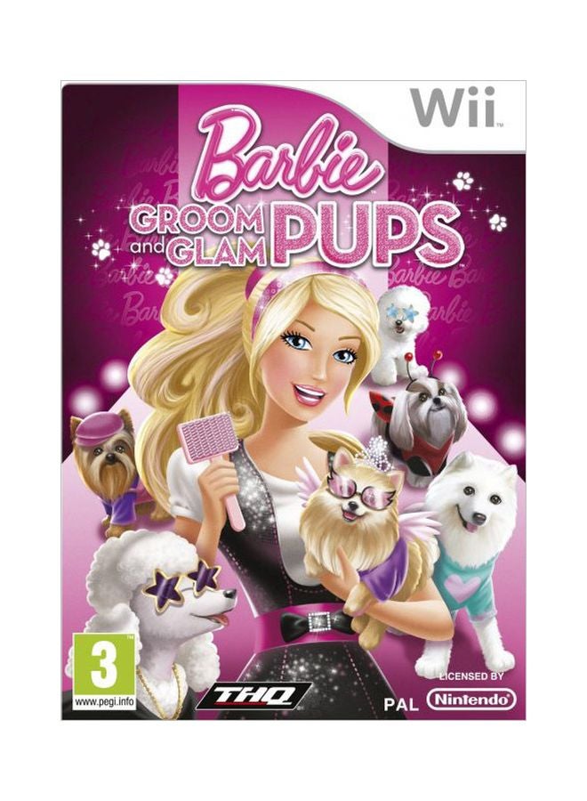 Compare Barbie Groom And Glam Pups  Nintendo WII  children_s  nintendo_wii at KSA Price